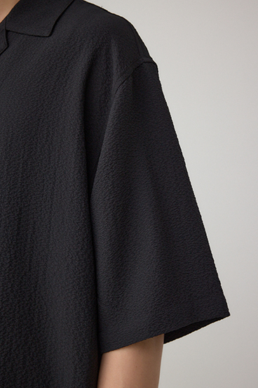 シアサッカーオーバーシャツ 詳細画像