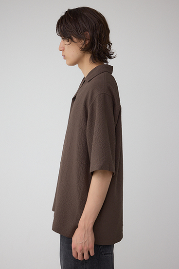 シアサッカーオーバーシャツ 詳細画像