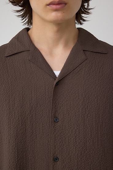 シアサッカーオーバーシャツ 詳細画像