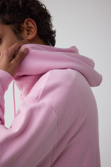 サムホールジップパーカー 詳細画像