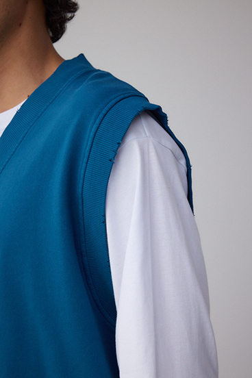 ABEL&CO USA ヴィンテージダメージベスト 詳細画像