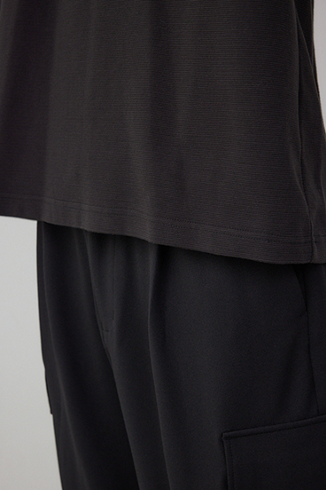 スタッズポケットリップルTシャツ 詳細画像