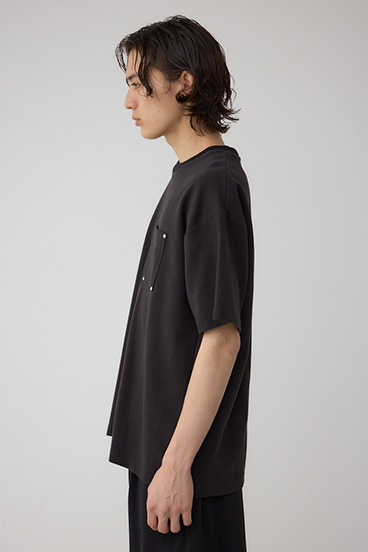 スタッズポケットリップルTシャツ 詳細画像