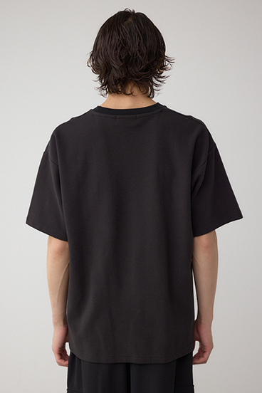 スタッズポケットリップルTシャツ 詳細画像