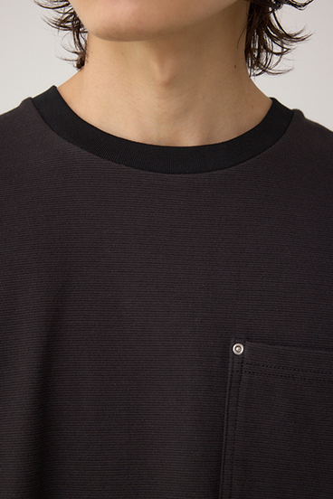 スタッズポケットリップルTシャツ 詳細画像