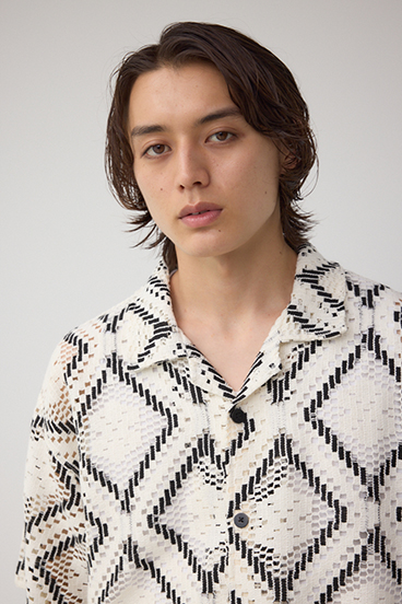 アソートデザインメッシュシャツ 詳細画像