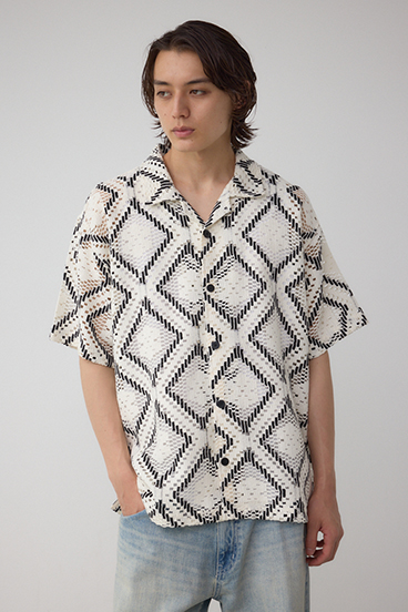 アソートデザインメッシュシャツ 詳細画像