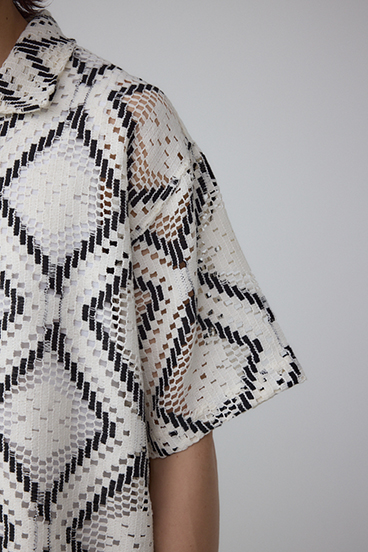 アソートデザインメッシュシャツ 詳細画像