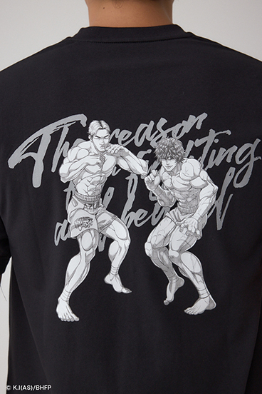 BD×範馬刃牙×AZULコラボV/NTシャツ 詳細画像