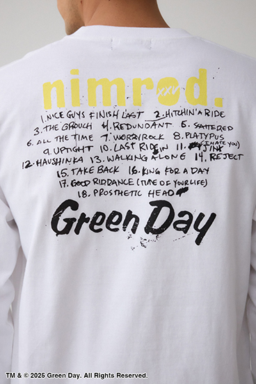 GREENDAY/AZUL 長袖TEE 詳細画像