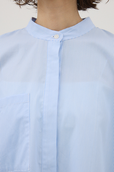 【crie conforto】シャーリングスリーブシャツ 詳細画像