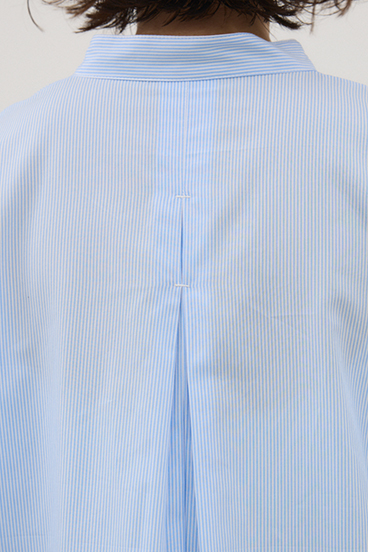 【crie conforto】シャーリングスリーブシャツ 詳細画像