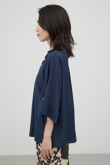 【crie conforto】前後2WAYラッフルテントシャツ 詳細画像