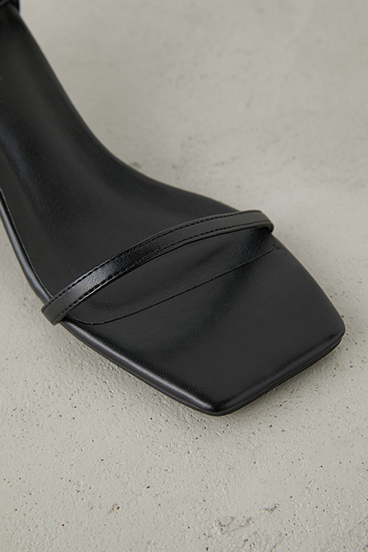 【crie conforto】コードストラップヒールサンダル 詳細画像