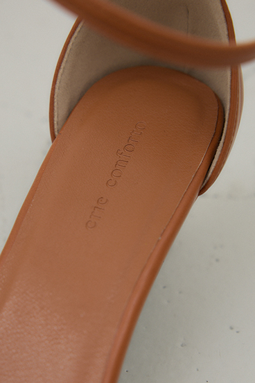 【crie conforto】コードストラップヒールサンダル 詳細画像