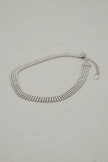 【crie conforto】メッシュボールチェーンチョーカー 詳細画像