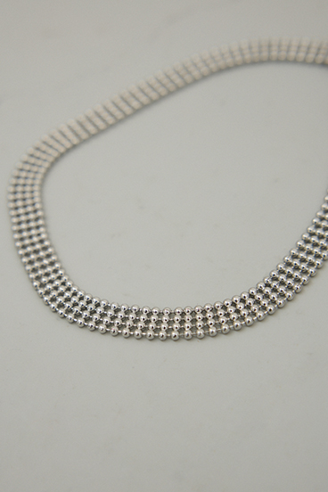 【crie conforto】メッシュボールチェーンチョーカー 詳細画像