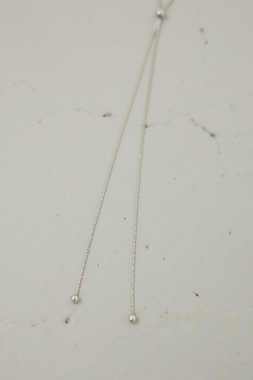 【crie conforto】ライスチェーンラリエット 詳細画像