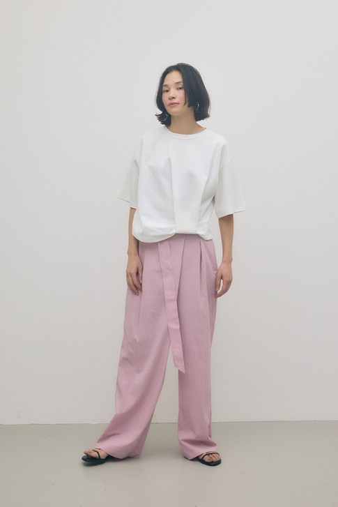 【crie conforto】タックヘムショートプルオーバー 詳細画像