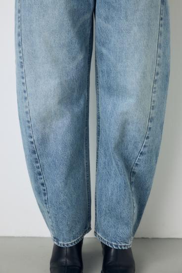 AZUL DENIM クロスベルトバレルデニム 詳細画像