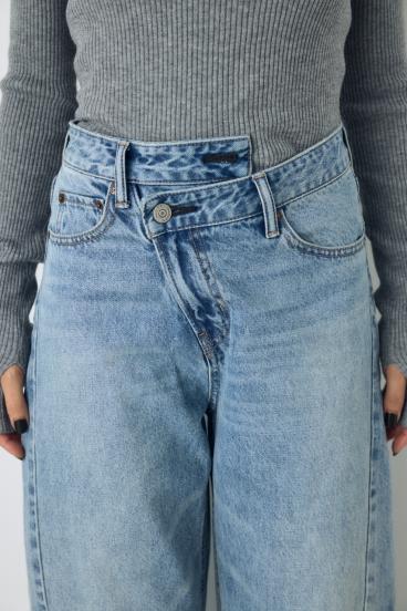 AZUL DENIM クロスベルトバレルデニム 詳細画像