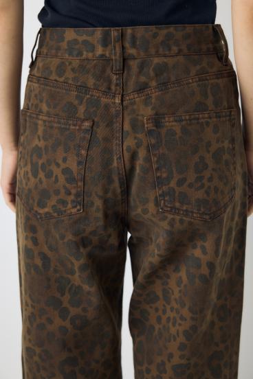 AZUL DENIM レオパードクロスデニム 詳細画像