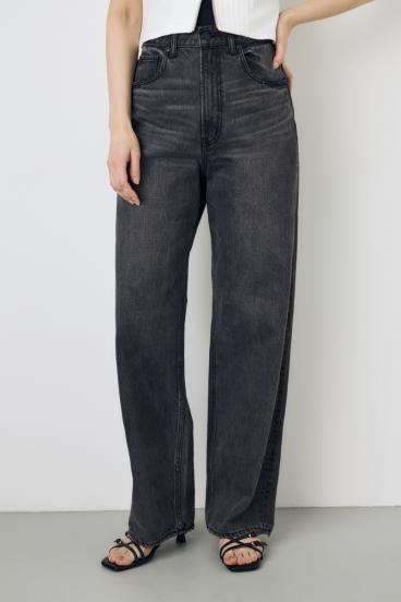 AZUL DENIM ハイウエストワイドデニム