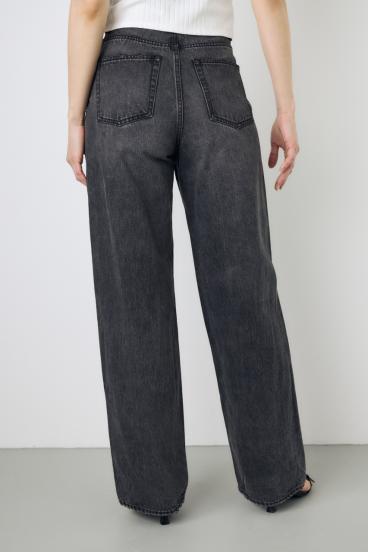 AZUL DENIM ハイウエストワイドデニム 詳細画像