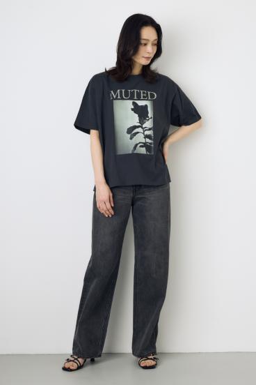 AZUL DENIM ハイウエストワイドデニム 詳細画像