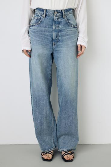 AZUL DENIM ハイウエストワイドデニム