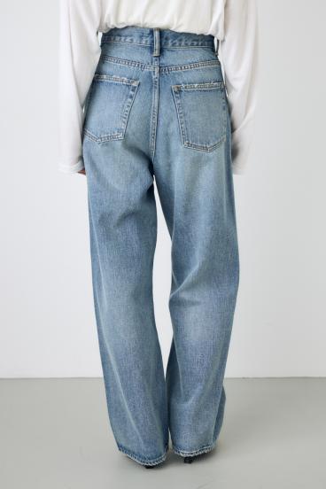 AZUL DENIM ハイウエストワイドデニム 詳細画像