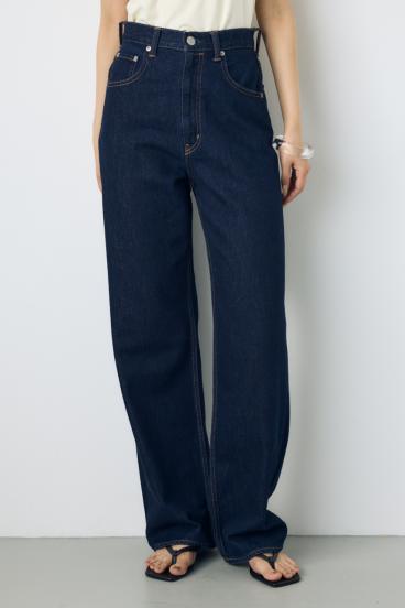 AZUL DENIM ハイウエストワイドデニム