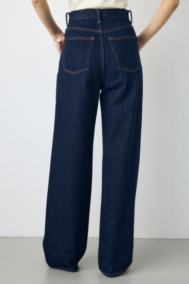 AZUL DENIM ハイウエストワイドデニム 詳細画像