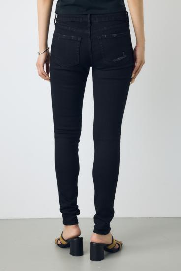 AZUL DENIM リペアスキニーデニム 詳細画像