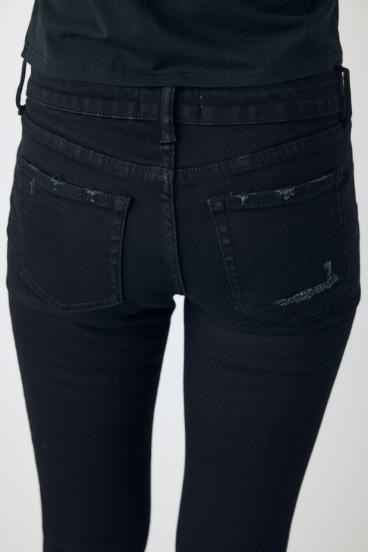 AZUL DENIM リペアスキニーデニム 詳細画像