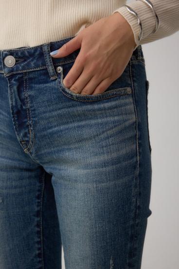 AZUL DENIM リペアスキニーデニム 詳細画像