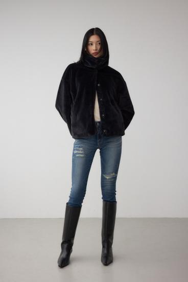 AZUL DENIM リペアスキニーデニム 詳細画像