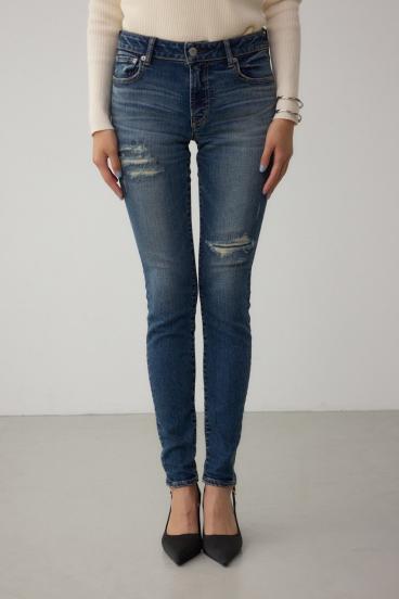 AZUL DENIM リペアスキニーデニム 詳細画像