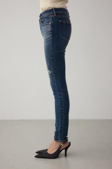 AZUL DENIM リペアスキニーデニム 詳細画像
