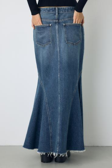 AZUL DENIM マーメイドスカート 詳細画像