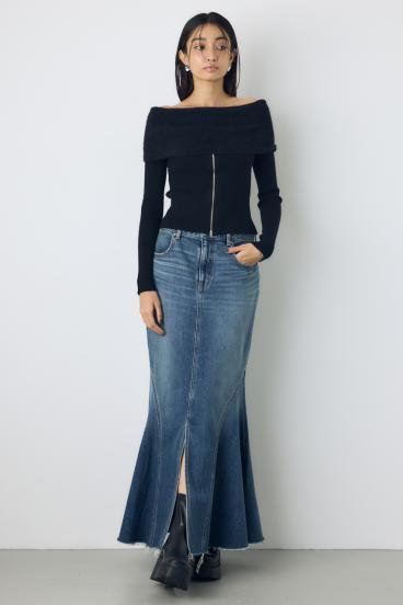 AZUL DENIM マーメイドスカート 詳細画像