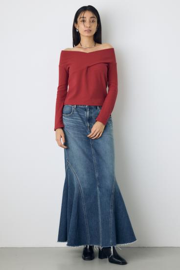 AZUL DENIM マーメイドスカート 詳細画像