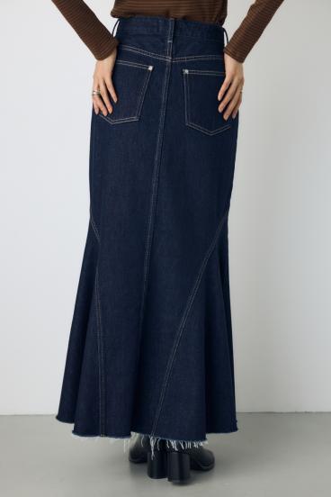 AZUL DENIM マーメイドスカート 詳細画像