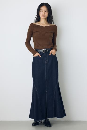 AZUL DENIM マーメイドスカート 詳細画像