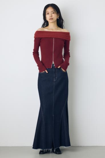 AZUL DENIM マーメイドスカート 詳細画像