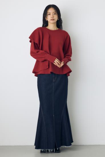 AZUL DENIM マーメイドスカート 詳細画像