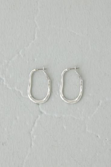 ニュアンスフープピアス
