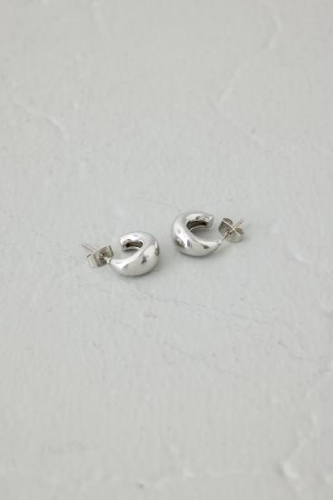 ボリュームミニフープピアス 詳細画像