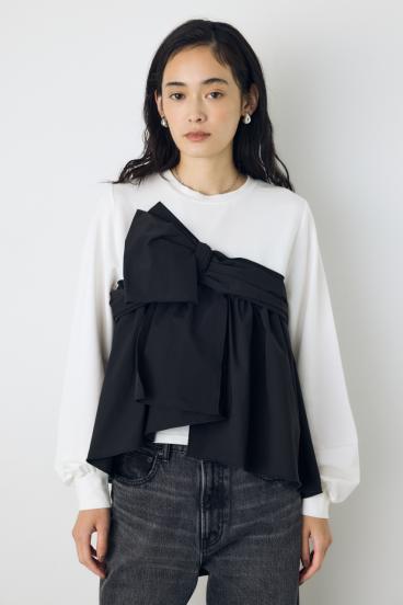 アシンメトリービスチェドッキングトップス｜WOMEN｜250JAB80-5131