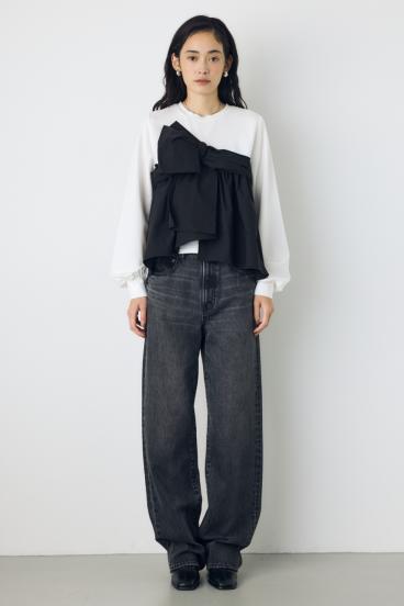 アシンメトリービスチェドッキングトップス｜WOMEN｜250JAB80-5131